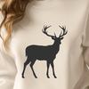 Artistic Deer In PDF & PNG