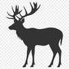 Deer Digital Art In SVG, PNG, PDF And DXF Formats