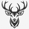 Deer Digital Art In DXF File Format For Free Download