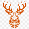 Beautiful Deer In DXF - Free Digital Download