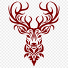 Ornate Deer In SVG - Free Digital Download