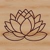 Beautiful Vector Lotuses A detailed illustration of the lotus flower, commonly associated with Eastern religious traditions.