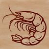 Crustacean Vector Icon A detailed illustration of a single marine crustacean.