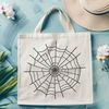 Free Scalable Spider Web Art A detailed, scalable illustration of a spider's intricate web, suitable for various design applications.