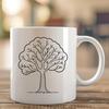 A high-quality illustration of a single tree with intricate details and shading.