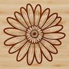Beautiful Daisy Illustration in Vector Format A stylized illustration of a single daisy flower in vector format.