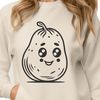 Single Potato Illustration in Minimal Style A high-quality illustration of a single potato in a minimalist style.