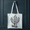 An iconic representation of a cactus in vector format, suitable for design projects.