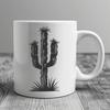 Artistic Cactus - Laser Cutter PNG