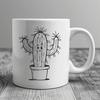 Unique Cactus In SVG, PNG, PDF And DXF File Formats - Free