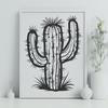 Cactus In DXF Format - Free Commercial Use License