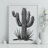 Stunning Cactus Digital Art