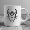 Satanic Symbol Vector Graphics Satanic figure in vector format, suitable for cutting machines and laser cutters.