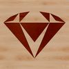 A high-resolution vector graphic representation of a diamond shape.