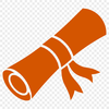 A digital illustration of a scroll with a traditional paper texture.