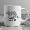 Beautiful Spinosaurus In DXF Format - Free Download