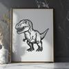 Free Beautiful Dinosaur - Free PNG Download, Commercial Use