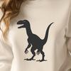 Free Vector Dino Artwork A prehistoric dinosaur illustration in vector format, suitable for cutting machines or laser cutters.