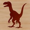Colorful Dinosaur Design Vector Art A colorful illustration of a prehistoric dinosaur against a simple background.