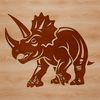 A high-quality SVG dino graphic suitable for various design applications.