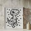 Cute Dino Clip Art - Free PNG