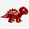 Dino Vector Craft File In SVG, PNG, PDF And DXF Formats