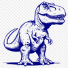 Free Dinosaur In DXF - Free Download