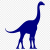 Artistic Brachiosaurus Vector Image