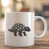 Free Ankylosaurus In SVG & DXF