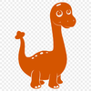 Artistic Baby Dinosaur In SVG Free Commercial Use Download