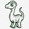 Dinosaur In DXF File Format