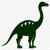 Creative Brachiosaurus SVG, PNG, PDF And DXF Files