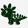 Baby Dinosaur Illustration In DXF File Format For Free Download