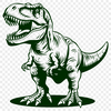 Beautiful Dino PNG - For Prehistoric Project