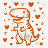 Creative Dinosaur PNG