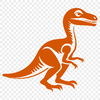 Beautiful Dinosaur Decal In SVG For Free Download