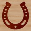 SVG vector horse shoe for commercial use and laser engrave