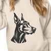 Stunning Doberman Pinscher - Laser Engraver SVG