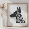 Unique Doberman Pinscher - For Sublimation Project