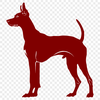 Dog Drawing In DXF File Format For Free Download