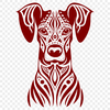 Artistic Doberman Pinscher Template