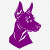 Dog Vector Craft File In SVG File Format For Free Download