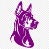 Stunning Doberman Pinscher In DXF Free Commercial Use Download