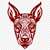 Stunning Doberman Pinscher - For Glowforge Project