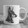 Creative Doberman Pinscher - DXF Format