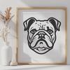 Free Bulldog In SVG Free Commercial Use Download