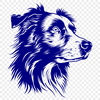 Australian Shepherd Artwork In SVG, PNG, PDF And DXF File Formats