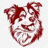 Free Dog Digital Drawing In DXF For Free Download