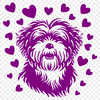 Dog Decal In PDF File Format For Free Download