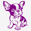 Artistic Dog Stencil - Free DXF